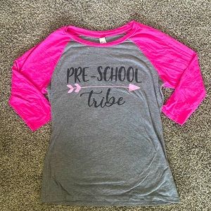 Preschool Tribe Quarter Sleeve 100% cotton